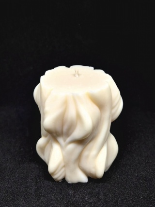 Świeca sojowa dekoracyjna "wave"